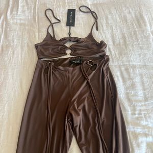 White fox two piece set